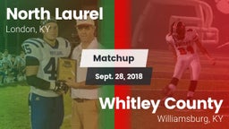 Matchup: North Laurel vs. Whitley County  2018