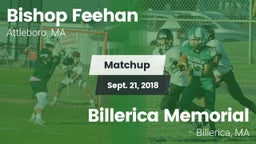 Matchup: Bishop Feehan vs. Billerica Memorial  2018