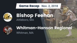 Recap: Bishop Feehan  vs. Whitman-Hanson Regional  2018