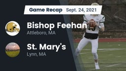 Recap: Bishop Feehan  vs. St. Mary's  2021