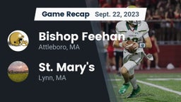 Recap: Bishop Feehan  vs. St. Mary's  2023
