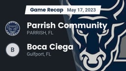 Recap: Parrish Community  vs. Boca Ciega  2023