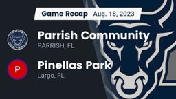 Recap: Parrish Community  vs. Pinellas Park  2023