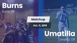 Matchup: Burns vs. Umatilla  2019