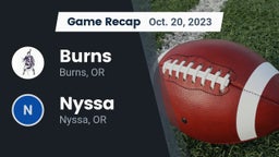 Recap: Burns  vs. Nyssa  2023