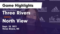 Three Rivers  vs North View Game Highlights - Sept. 18, 2021