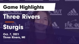 Three Rivers  vs Sturgis  Game Highlights - Oct. 7, 2021
