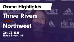 Three Rivers  vs Northwest Game Highlights - Oct. 23, 2021