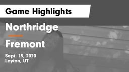 Northridge  vs Fremont Game Highlights - Sept. 15, 2020