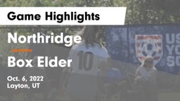 Northridge  vs Box Elder  Game Highlights - Oct. 6, 2022