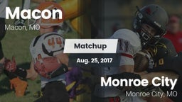 Matchup: Macon vs. Monroe City  2017