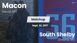 Matchup: Macon vs. South Shelby  2017