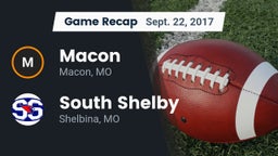 Recap: Macon  vs. South Shelby  2017