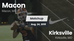 Matchup: Macon vs. Kirksville  2018