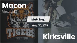 Matchup: Macon vs. Kirksville 2019