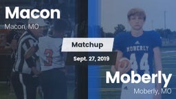 Matchup: Macon vs. Moberly  2019