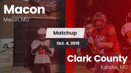 Matchup: Macon vs. Clark County  2019