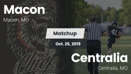 Matchup: Macon vs. Centralia  2019