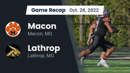 Recap: Macon  vs. Lathrop  2022