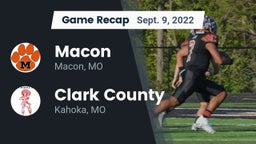 Recap: Macon  vs. Clark County  2022