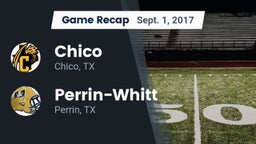 Recap: Chico  vs. Perrin-Whitt  2017