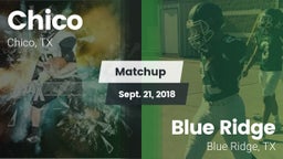 Matchup: Chico vs. Blue Ridge  2018