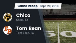 Recap: Chico  vs. Tom Bean  2018