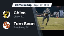 Recap: Chico  vs. Tom Bean  2019