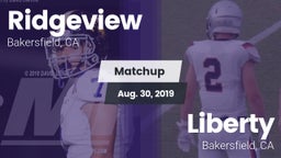 Matchup: Ridgeview vs. Liberty  2019