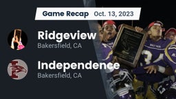 Recap: Ridgeview  vs. Independence  2023