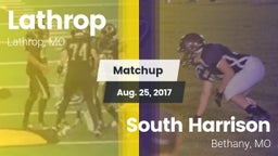 Matchup: Lathrop vs. South Harrison  2017