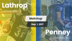 Matchup: Lathrop vs. Penney  2017
