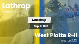 Matchup: Lathrop vs. West Platte R-II  2017