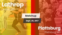 Matchup: Lathrop vs. Plattsburg  2017