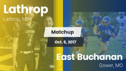 Matchup: Lathrop vs. East Buchanan  2017