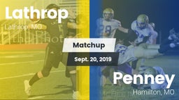 Matchup: Lathrop vs. Penney  2019