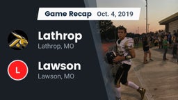 Recap: Lathrop  vs. Lawson  2019