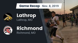 Recap: Lathrop  vs. Richmond  2019