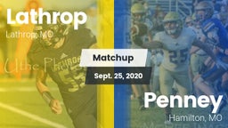 Matchup: Lathrop vs. Penney  2020