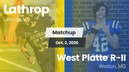 Matchup: Lathrop vs. West Platte R-II  2020