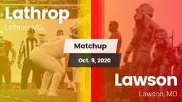 Matchup: Lathrop vs. Lawson  2020