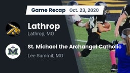 Recap: Lathrop  vs. St. Michael the Archangel Catholic  2020