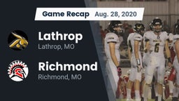 Recap: Lathrop  vs. Richmond  2020