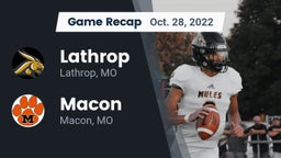 Recap: Lathrop  vs. Macon  2022