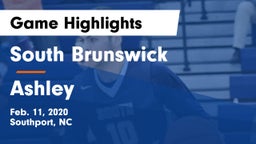 South Brunswick  vs Ashley  Game Highlights - Feb. 11, 2020