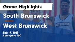 South Brunswick  vs West Brunswick  Game Highlights - Feb. 9, 2023