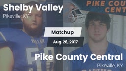 Matchup: Shelby Valley High S vs. Pike County Central  2017