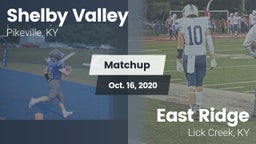 Matchup: Shelby Valley High S vs. East Ridge  2020