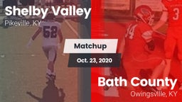 Matchup: Shelby Valley High S vs. Bath County  2020