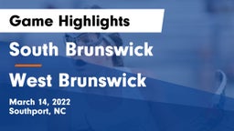 South Brunswick  vs West Brunswick  Game Highlights - March 14, 2022